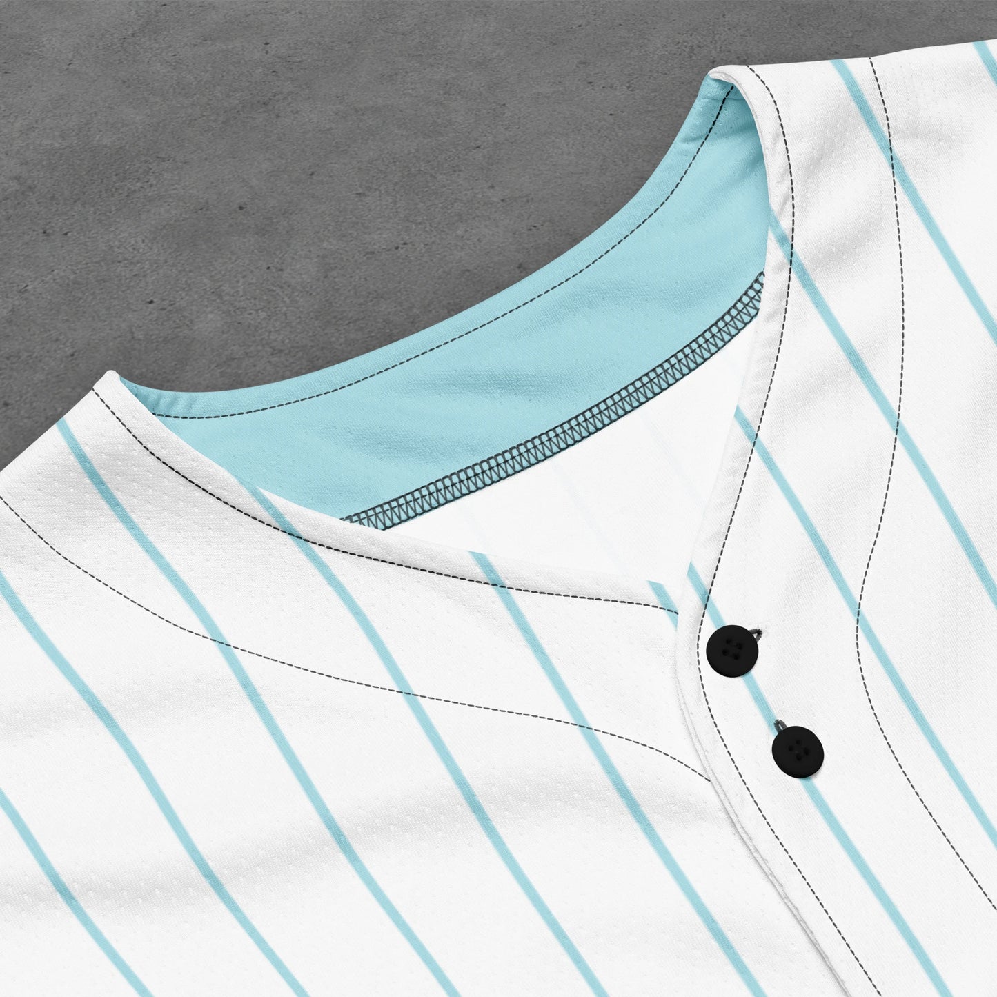 Born to be Bold — Proverbs 28:1 | Baseball Jersey - CLOSE UP TOP