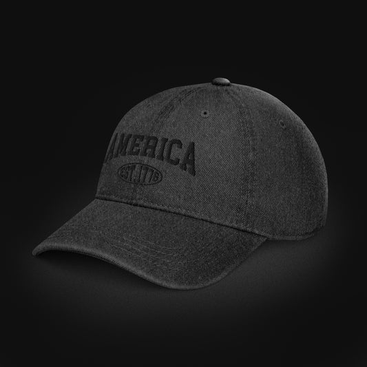 America Est. 1776 Denim Hat