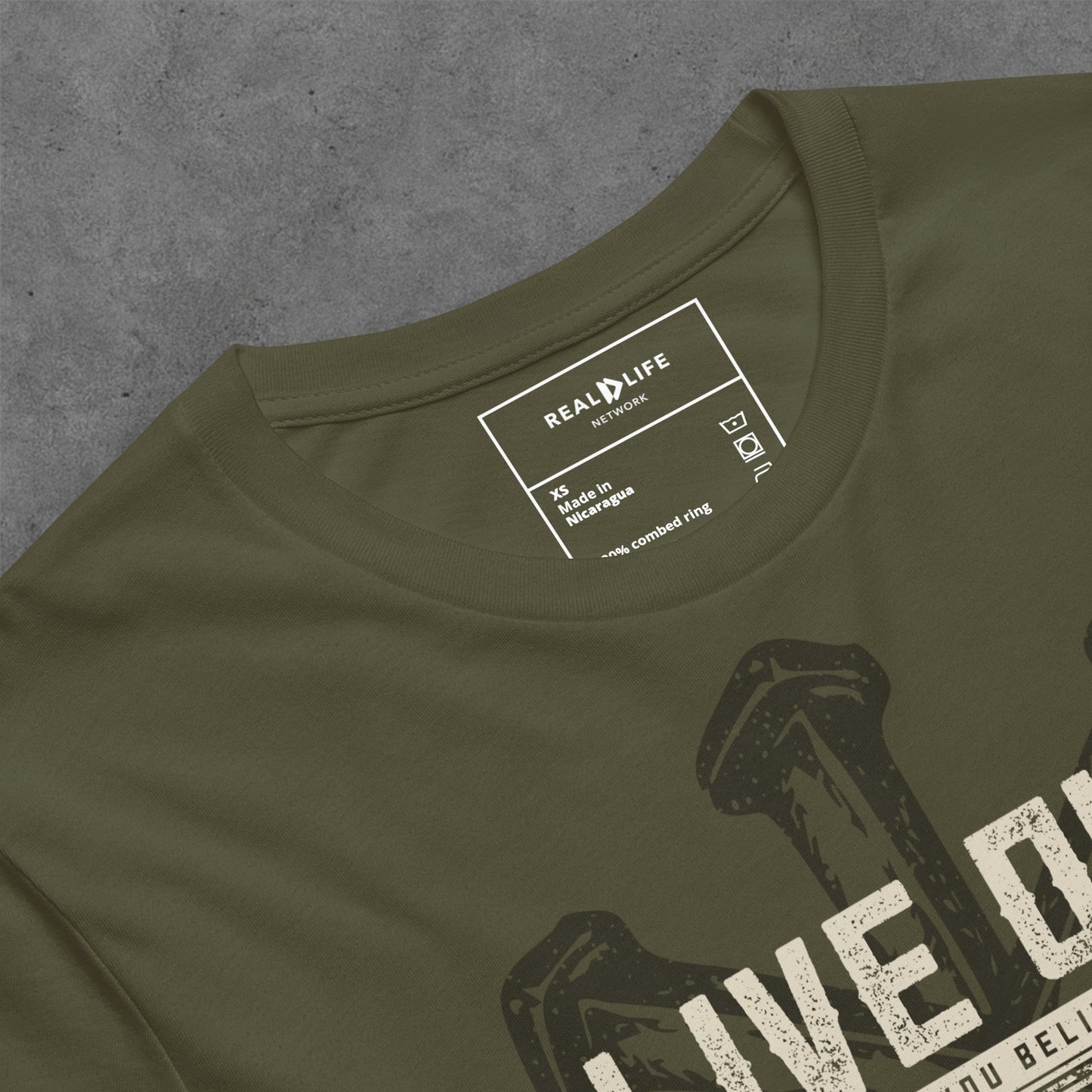 Live Out What You Believe In T-shirt