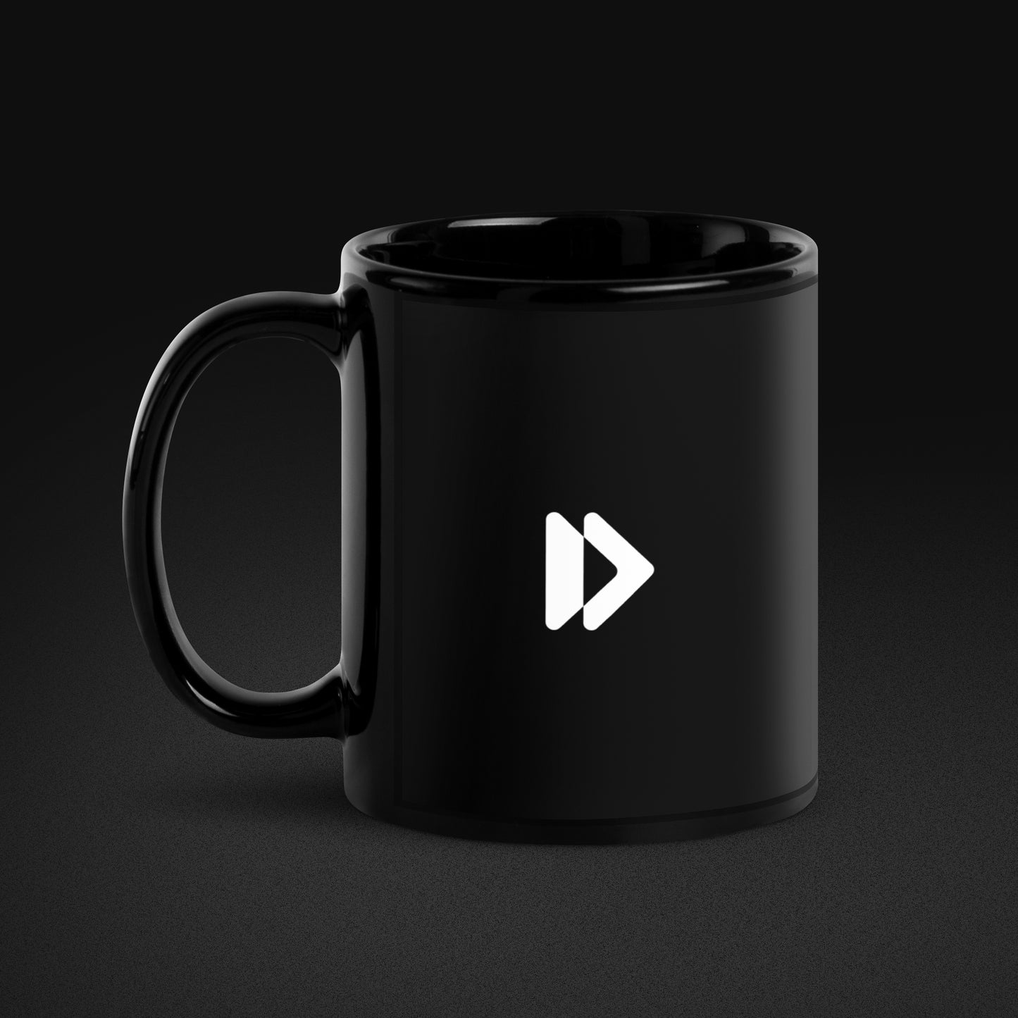 RLN News Black Glossy Mug