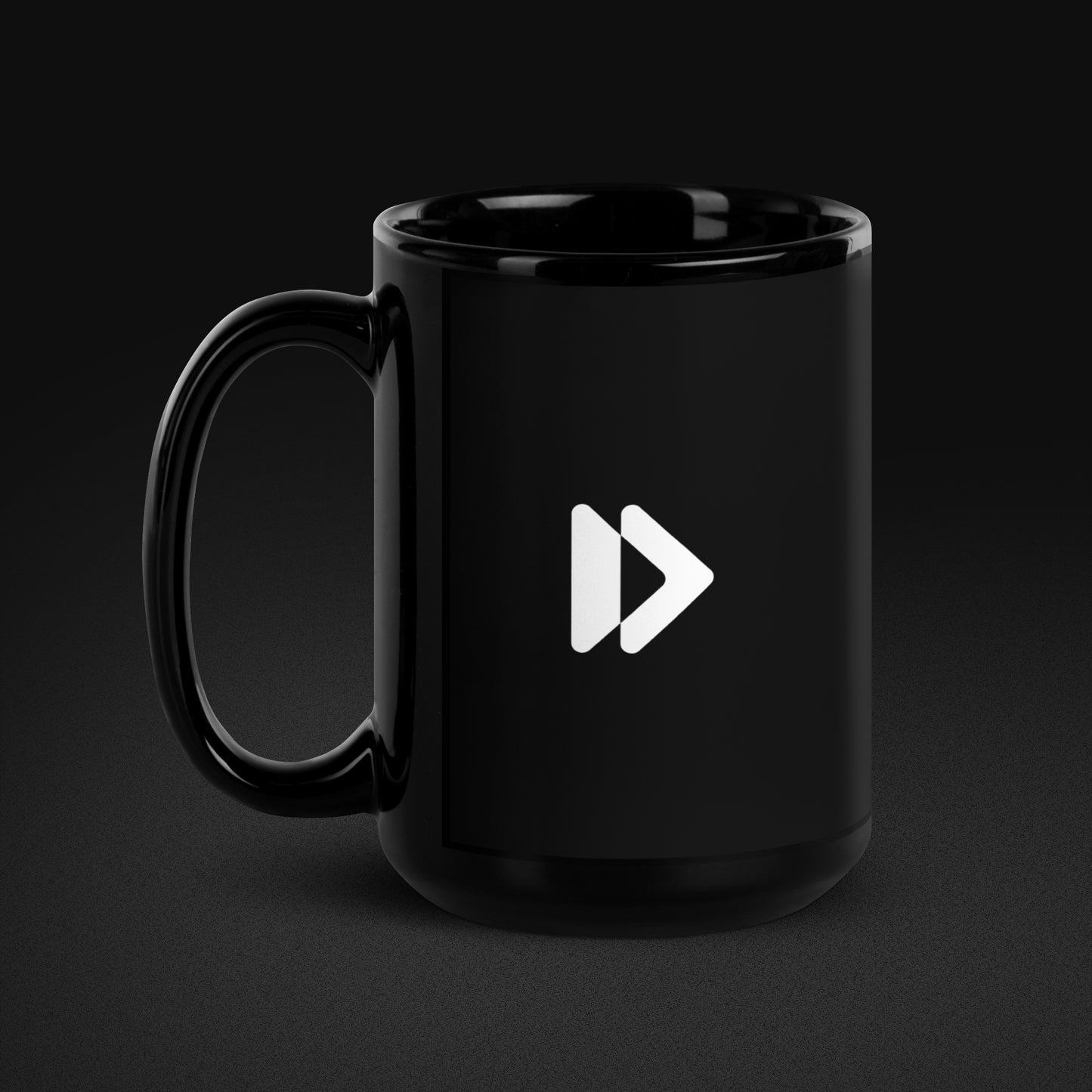 RLN News Black Glossy Mug
