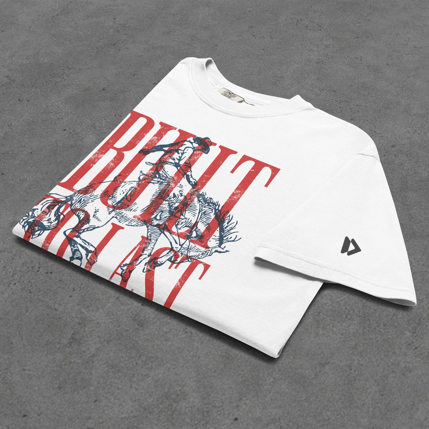 Built to Last — 250 Years | Patriotic Bold Tee - Red Graphic