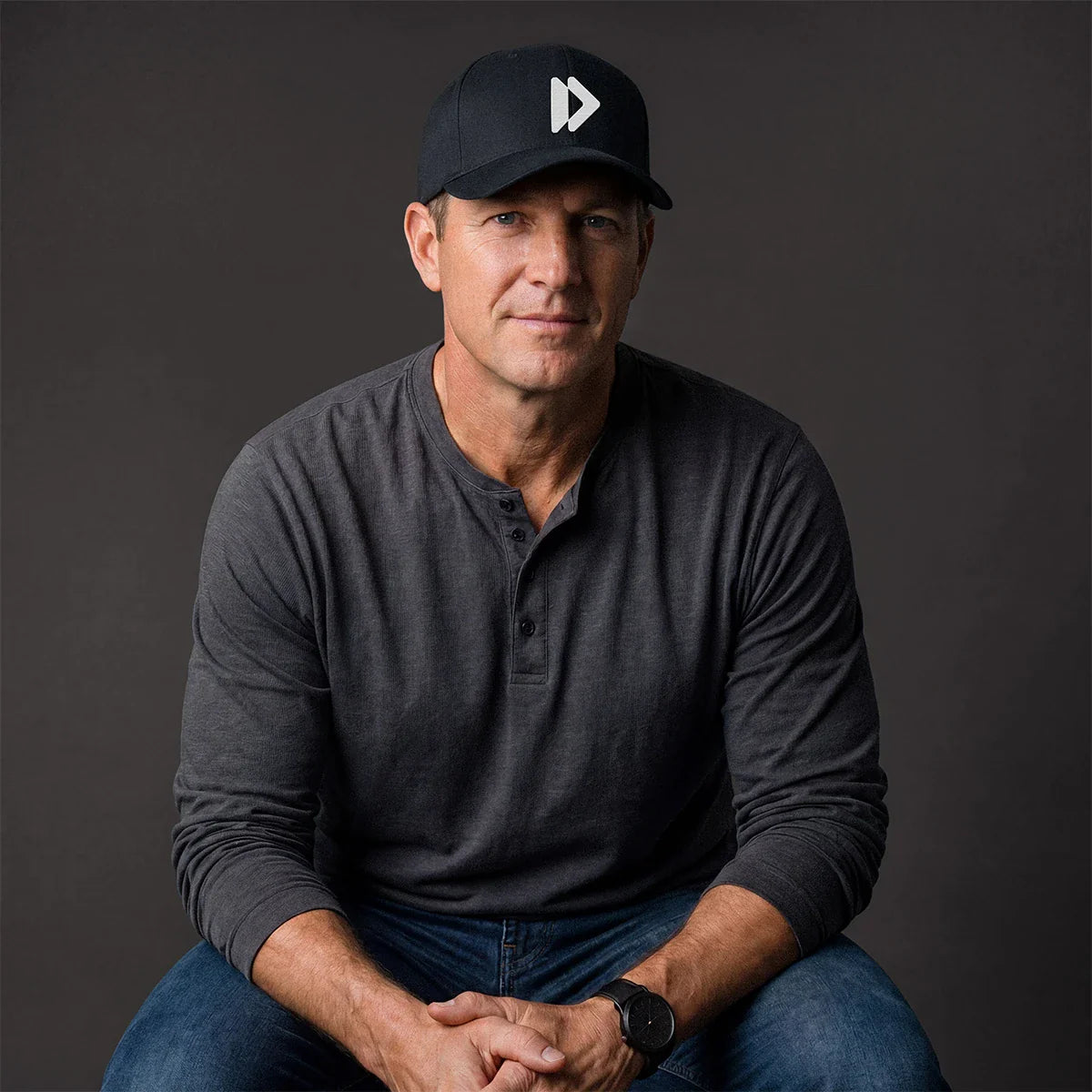 Male featuring Real Life Network hat