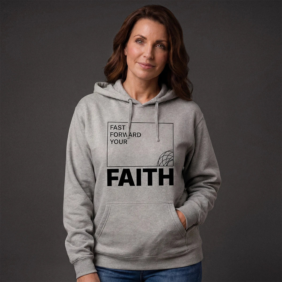 Female featuring Fast Forward Your Fatih Hoodie