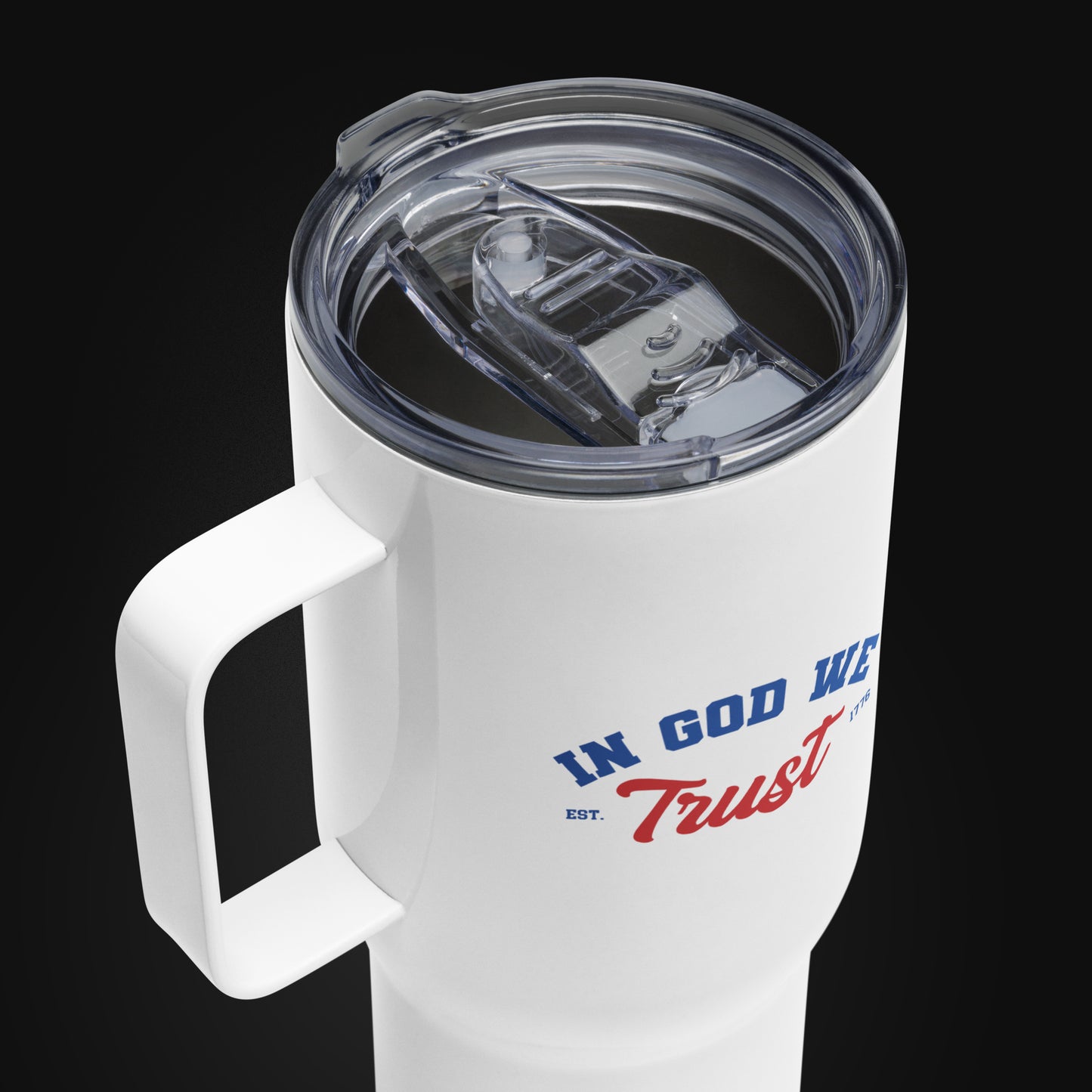 In God We Trust Travel Mug