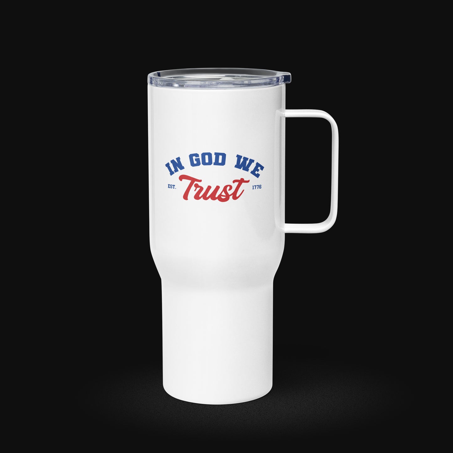 In God We Trust Travel Mug