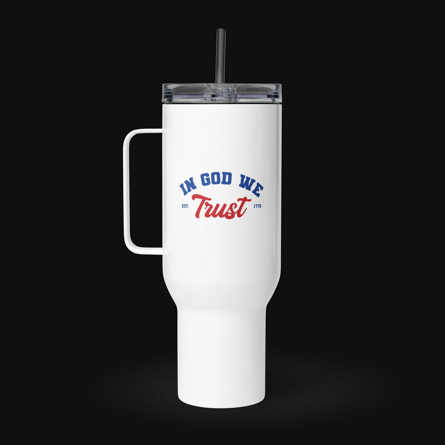 In God We Trust Travel Mug