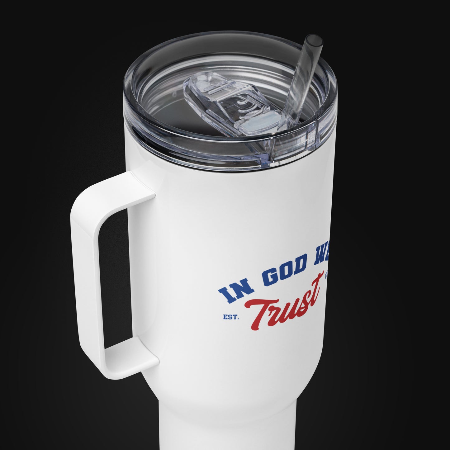 In God We Trust Travel Mug