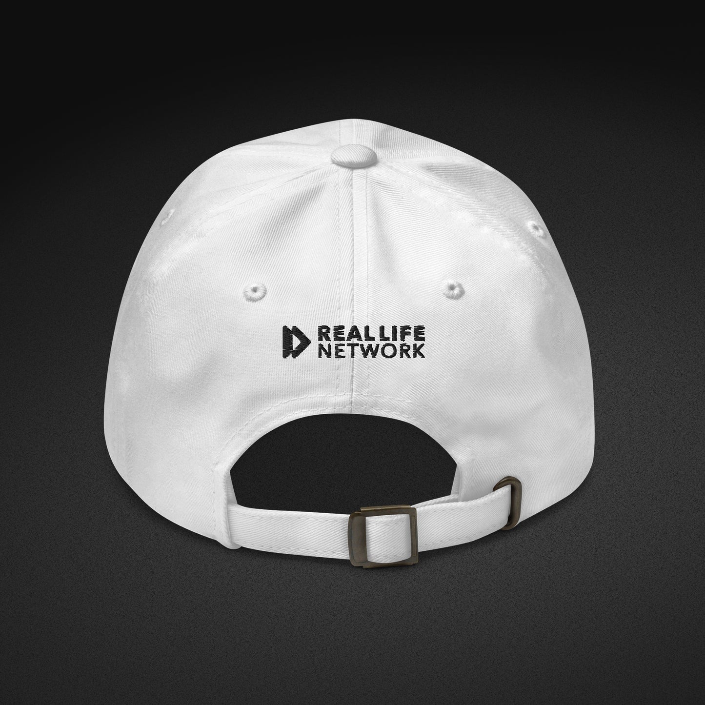 American Made — Patriotic | Dad Hat - White