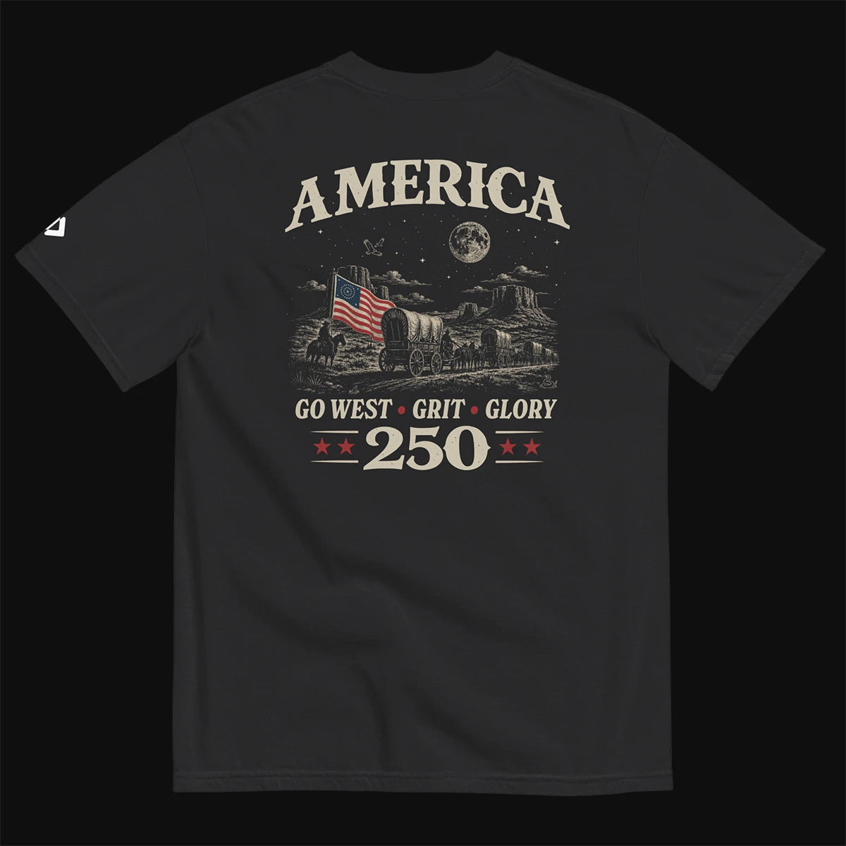 America — Go West, Grit & Glory T-Shirt