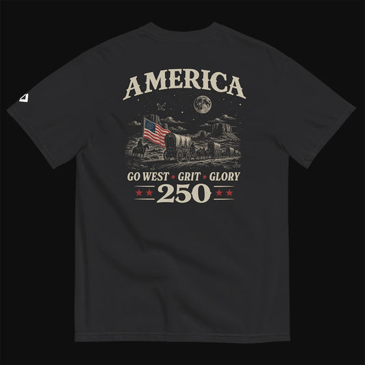 America — Go West, Grit & Glory T-Shirt