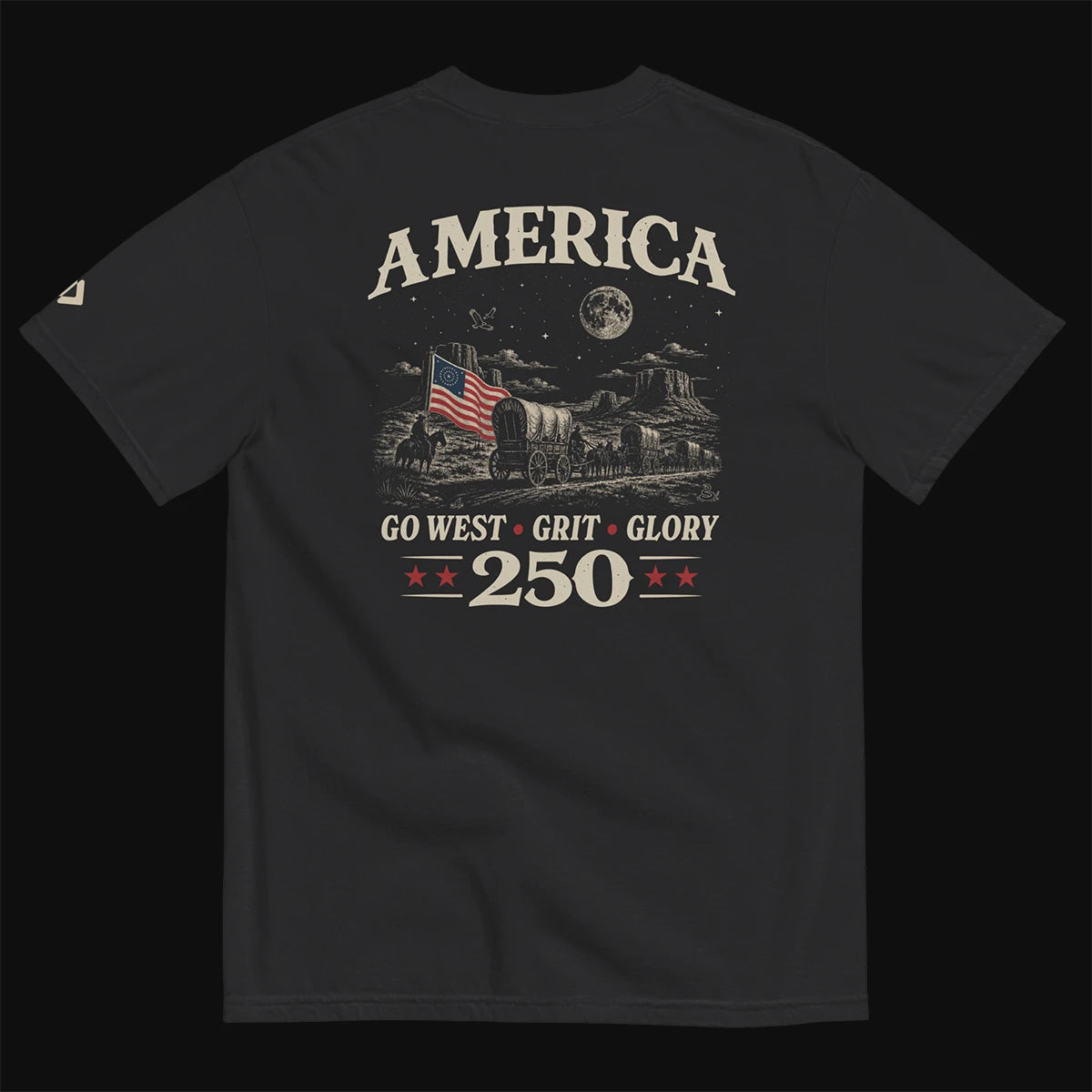 America — Go West, Grit & Glory T-Shirt