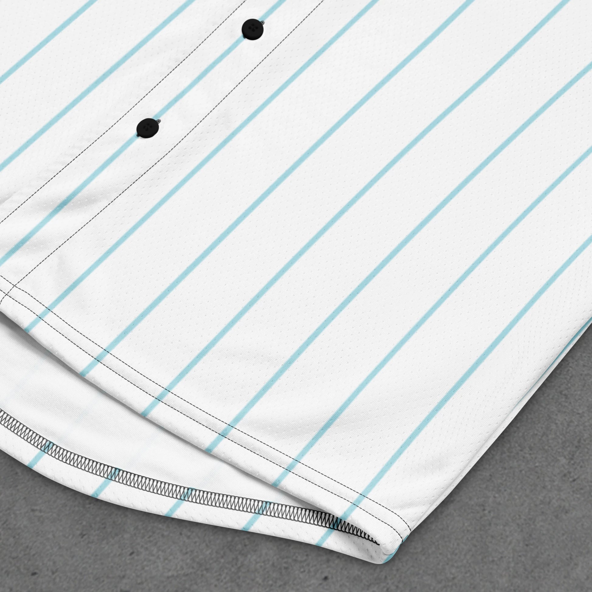 Born to be Bold — Proverbs 28:1 | Baseball Jersey - CLOSE UP BOTTOM