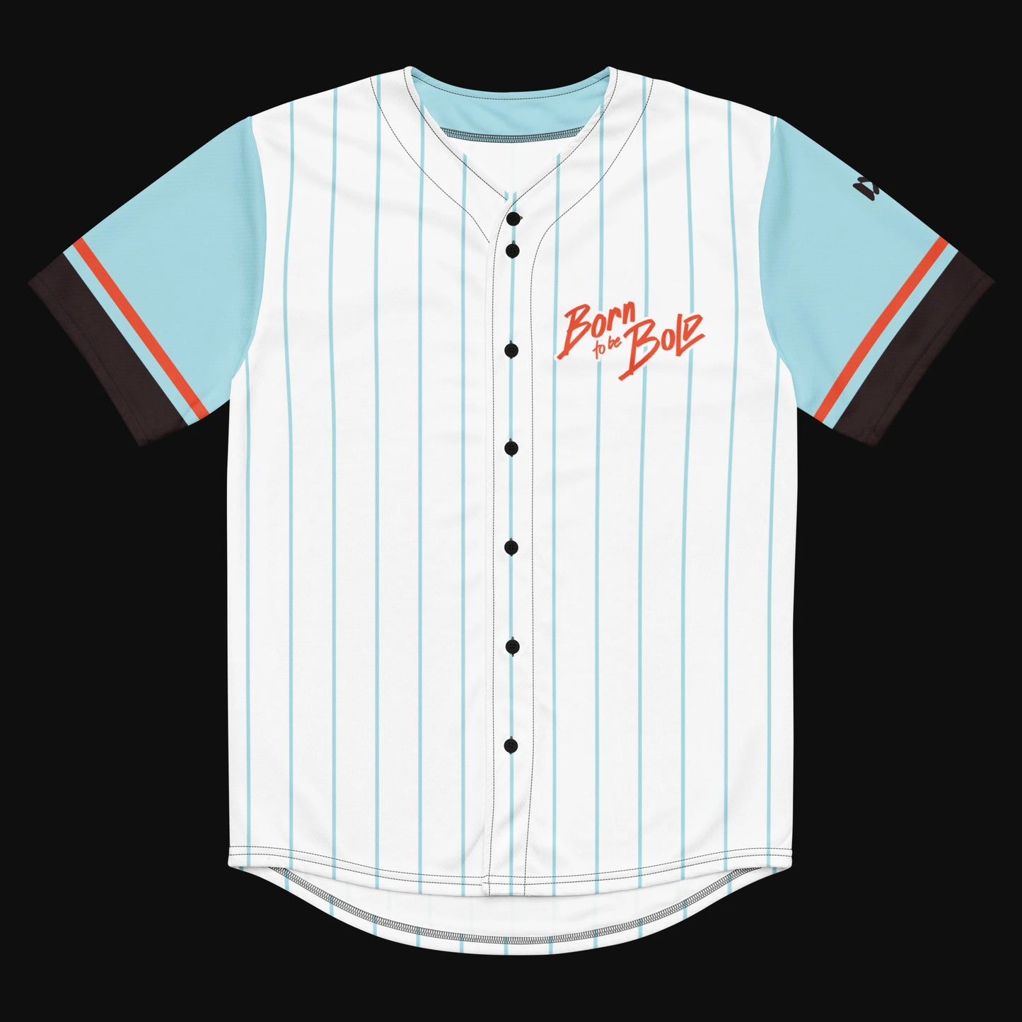 Born to be Bold — Proverbs 28:1 | Baseball Jersey - FRONT