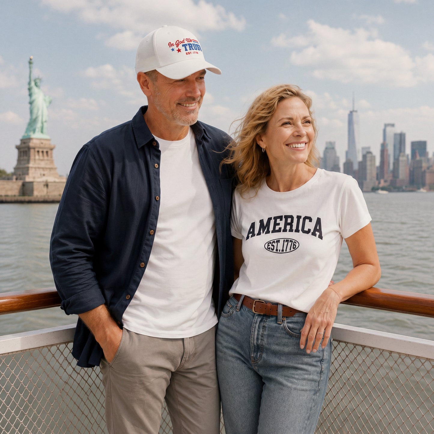 America Est. 1776 White Bundle