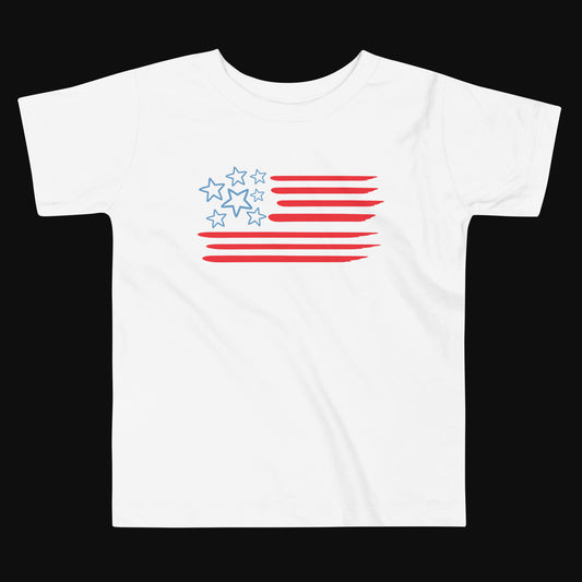 Tiny Stars & Stripes - Toddler Tee