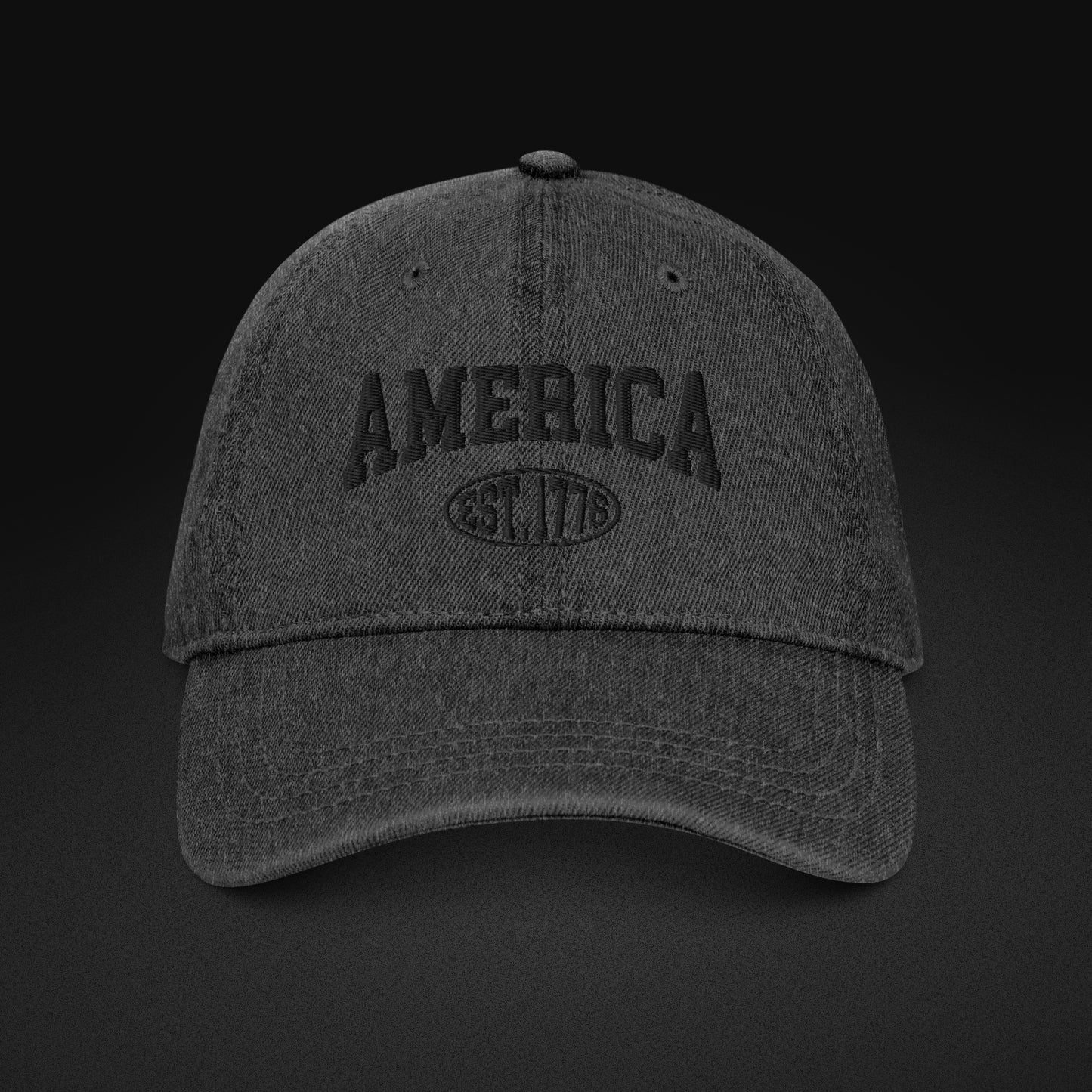 America Est. 1776 Denim Hat