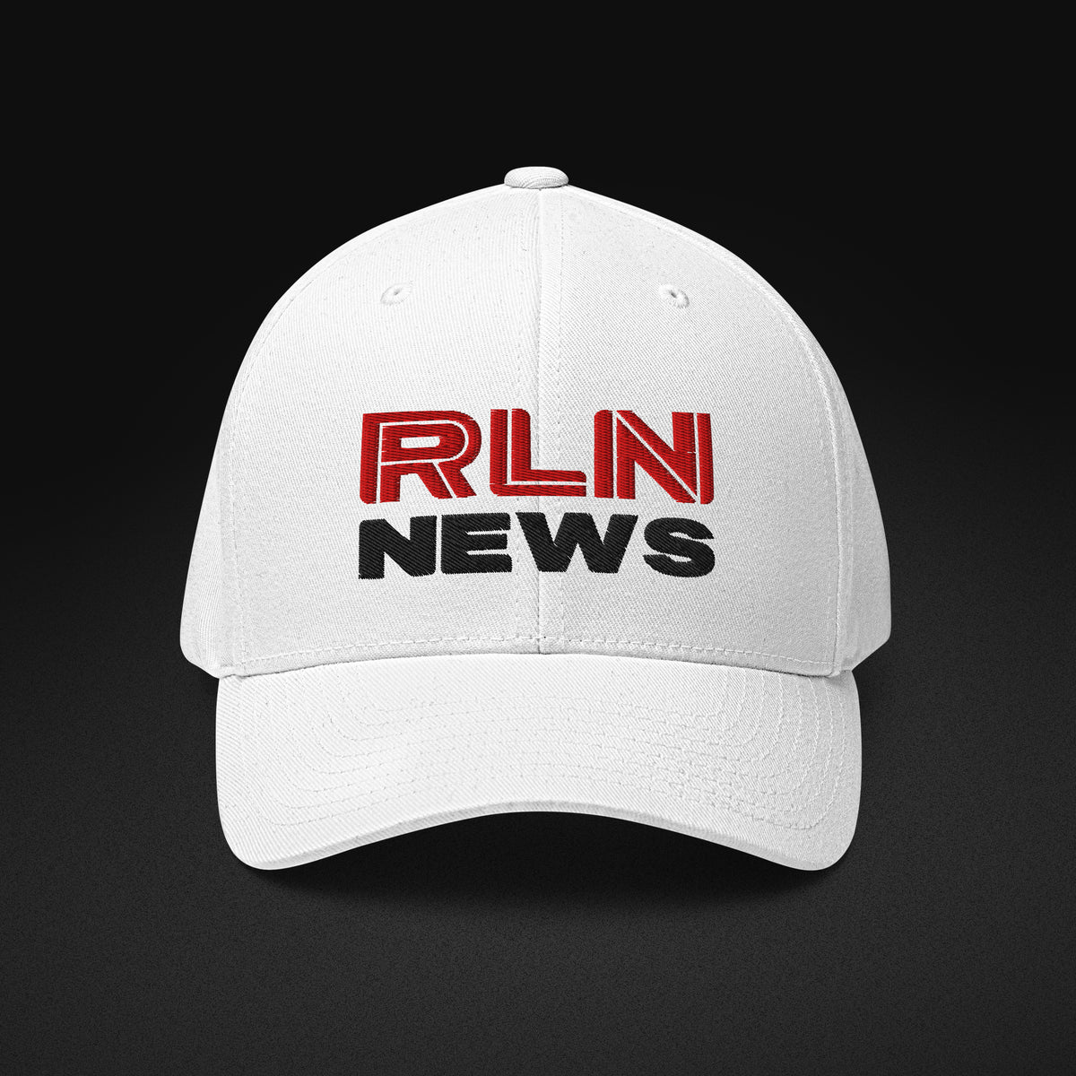 Live In Rln RLN News Structured Twill Cap – Real Life Network