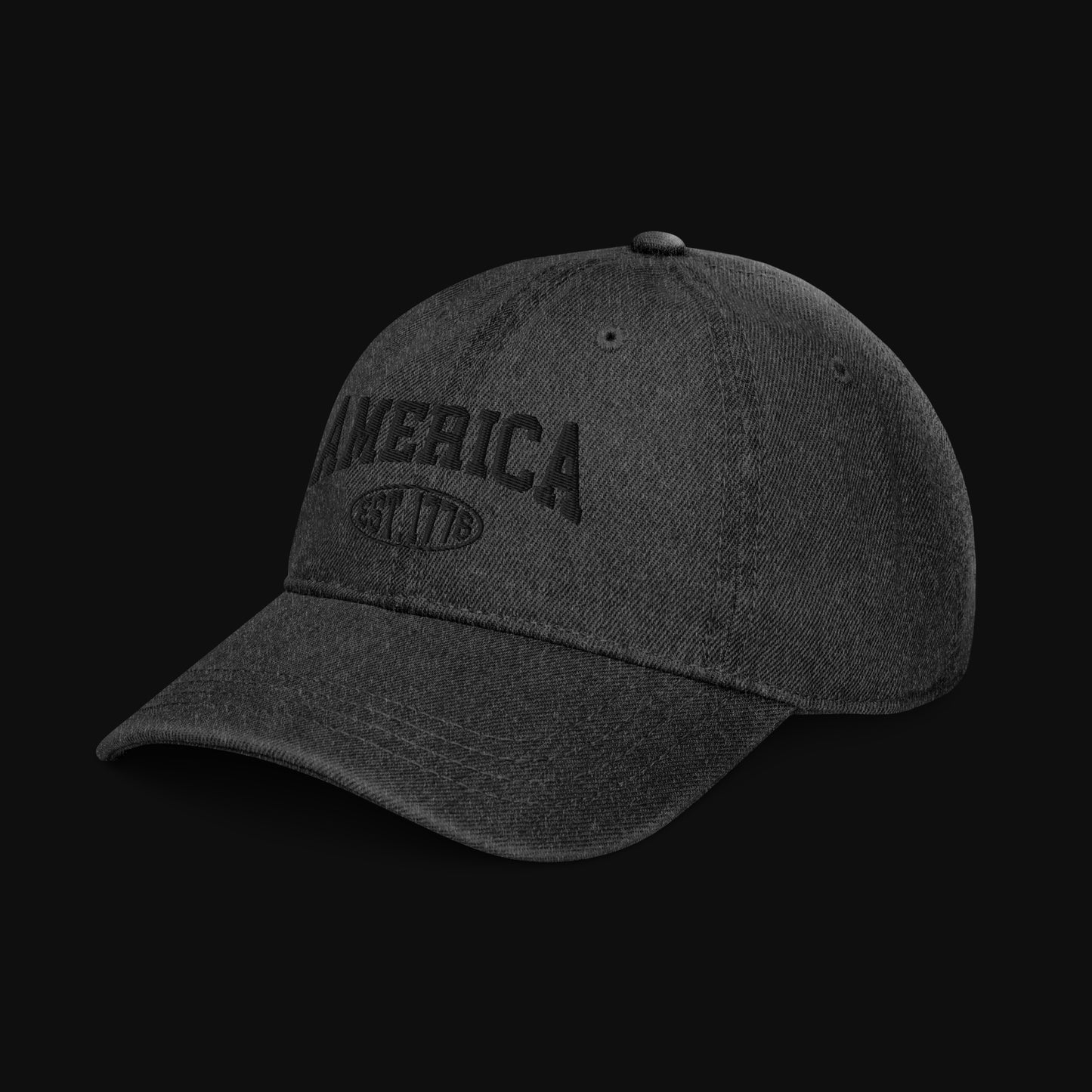 America Est. 1776 Denim Hat