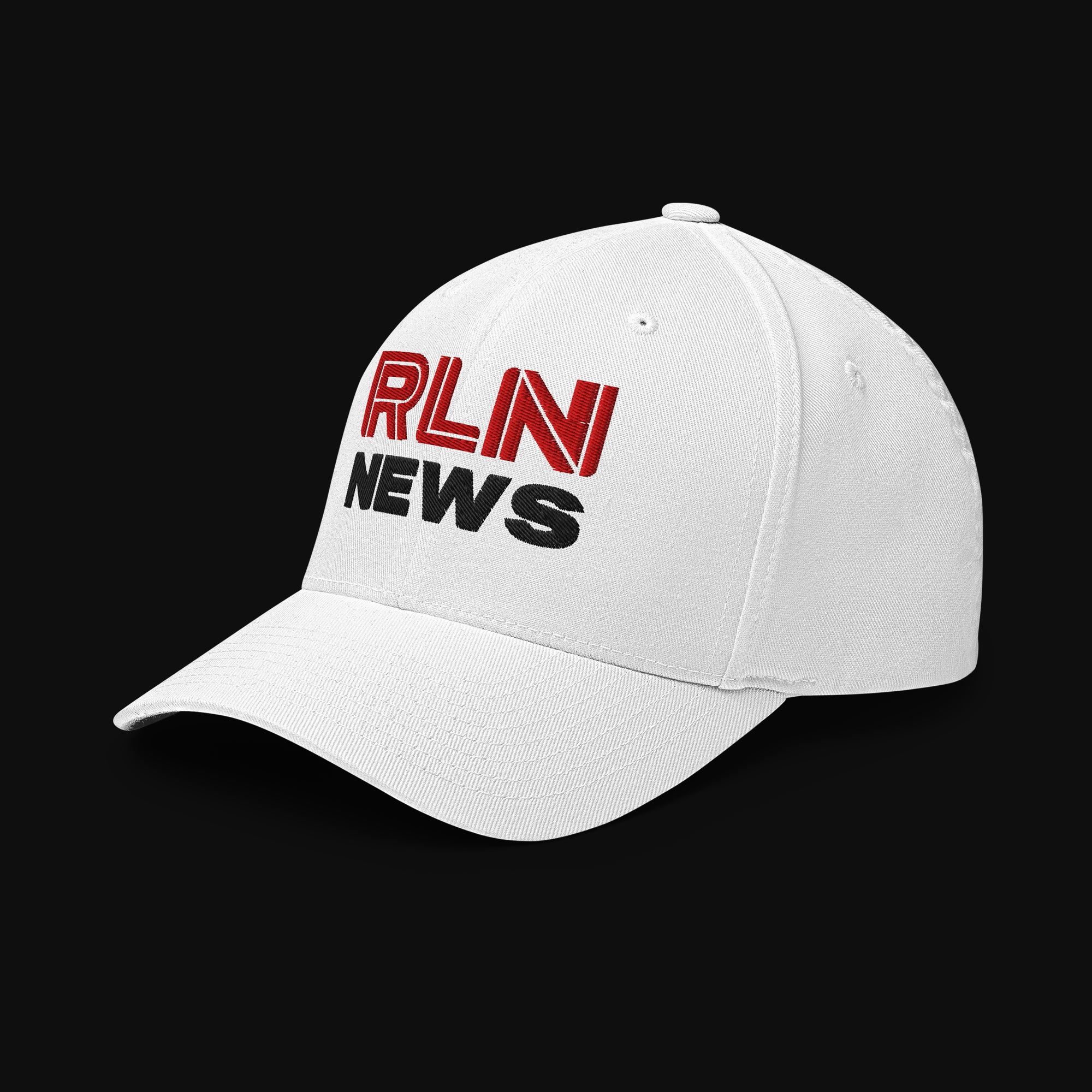 Live In Rln RLN News Structured Twill Cap – Real Life Network