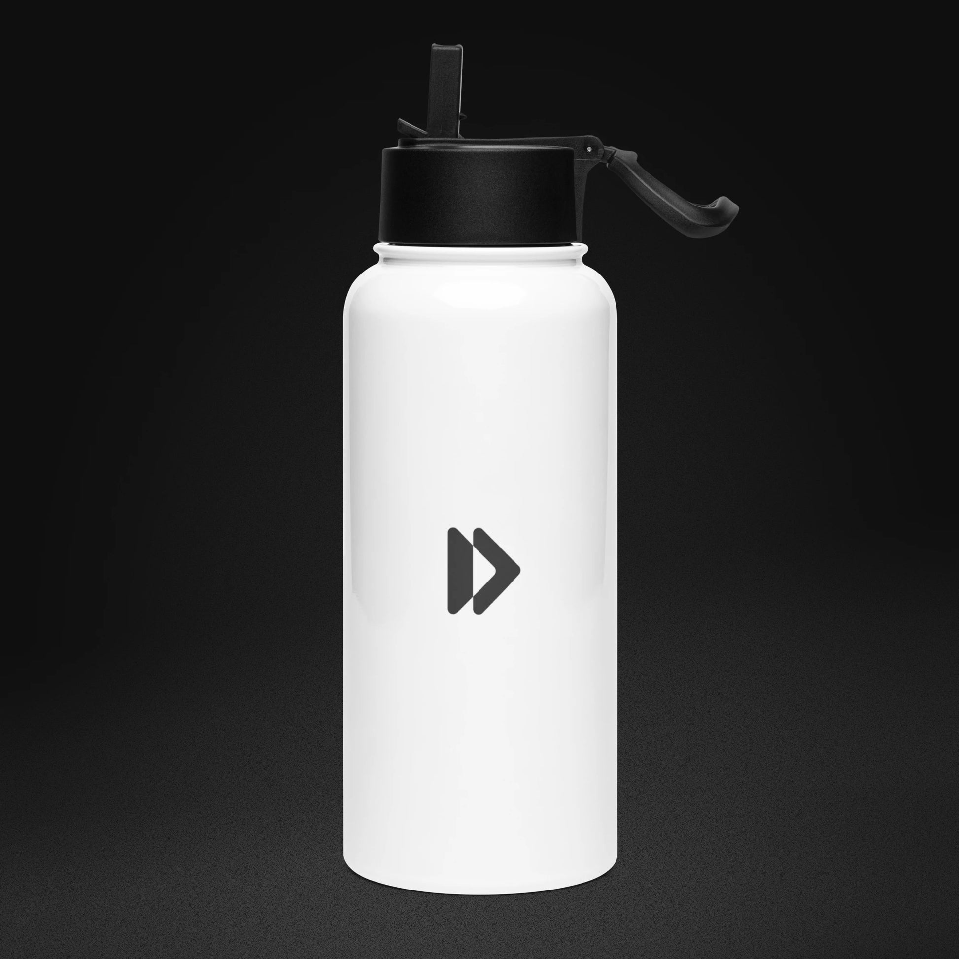 God Strong - Stainless Steel Water Bottle - BACK RLN LOGO