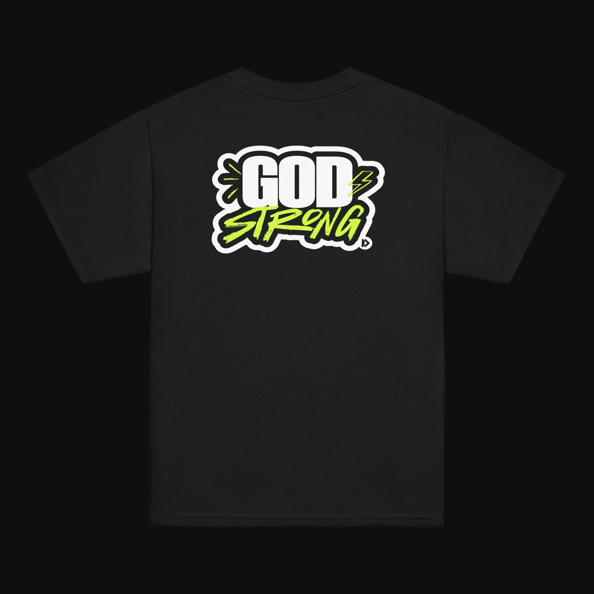 God Strong — Bold Faith Youth Tee - BACK