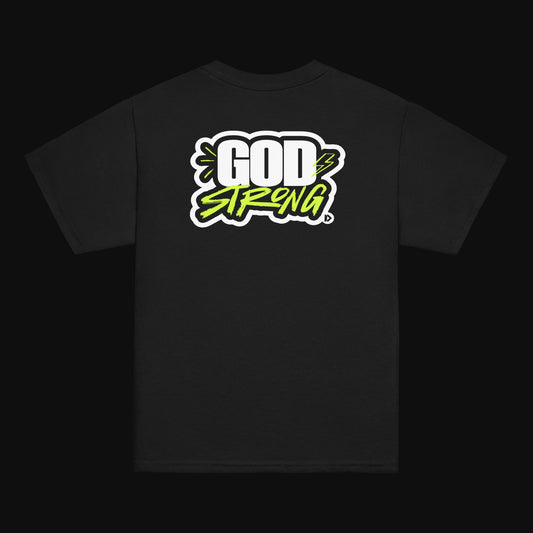 God Strong — Bold Faith Youth Tee - BACK