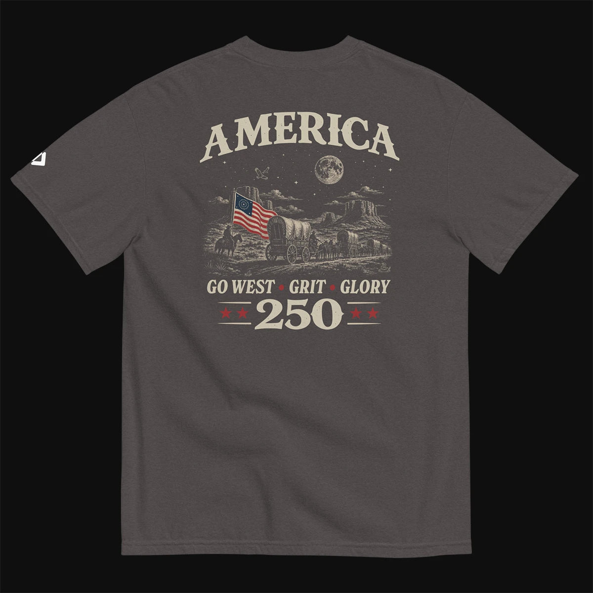 America — Go West, Grit & Glory T-Shirt