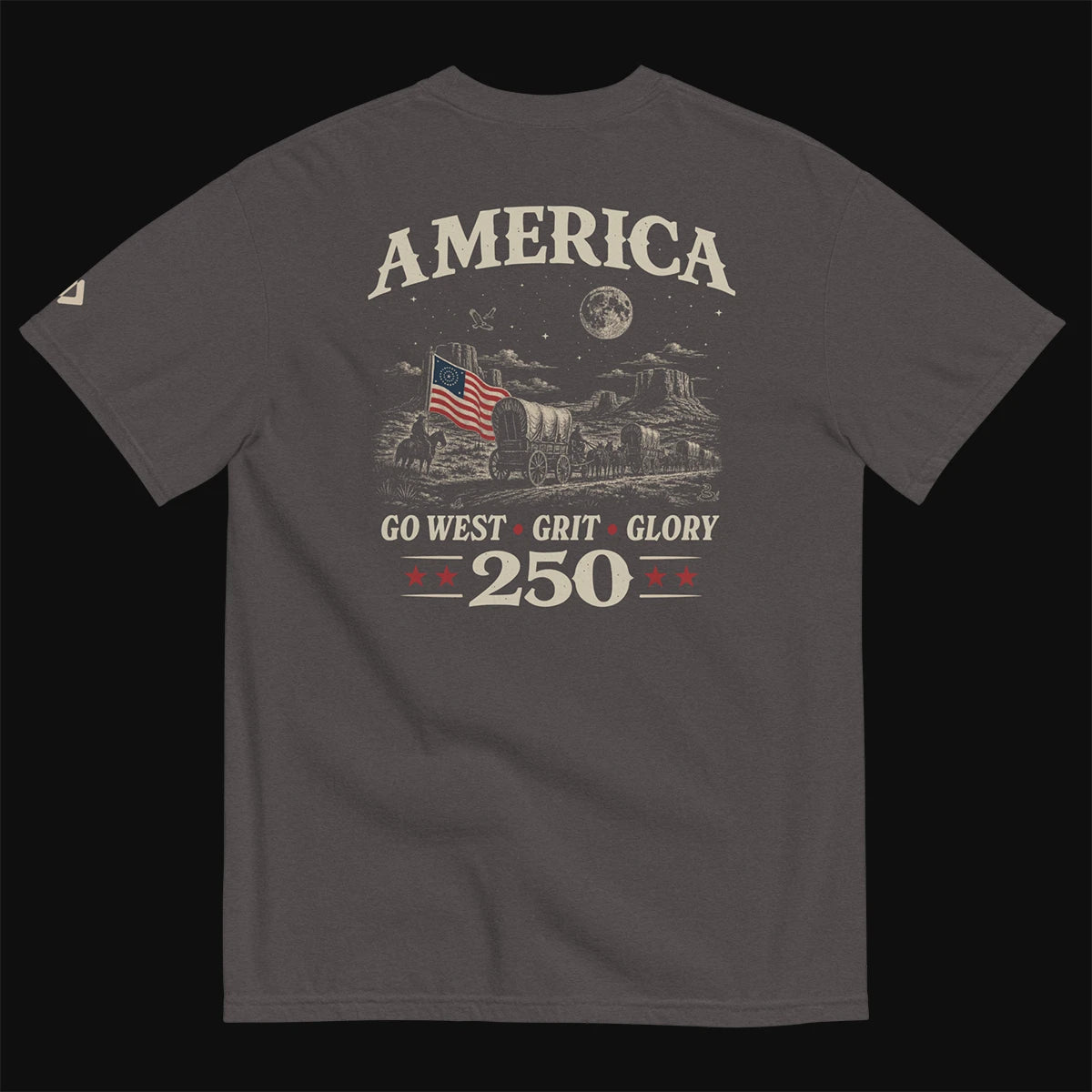 America — Go West, Grit & Glory T-Shirt
