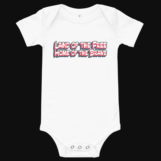 Tiny Free & Brave - Baby One Piece