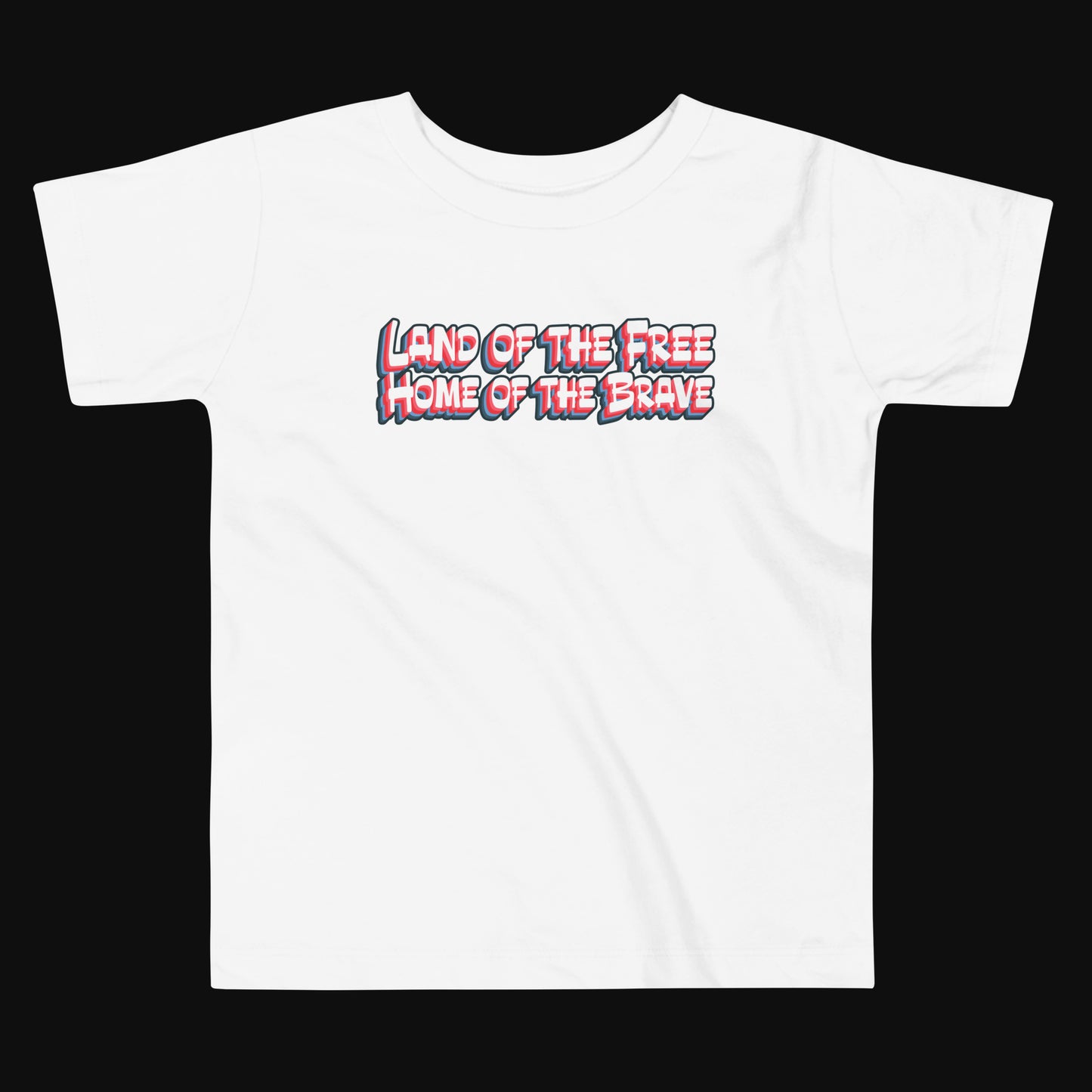 Tiny Free & Brave - Toddler Tee