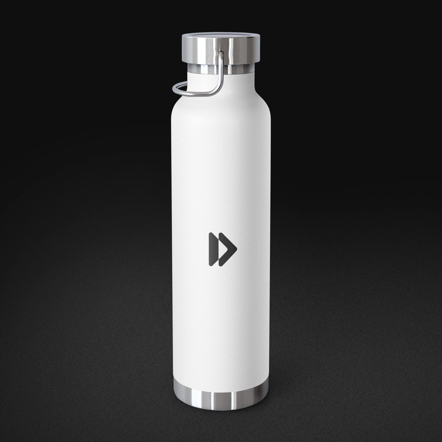 Loved. Forgiven. - Copper Insulated Bottle - BACK RLN LOGO