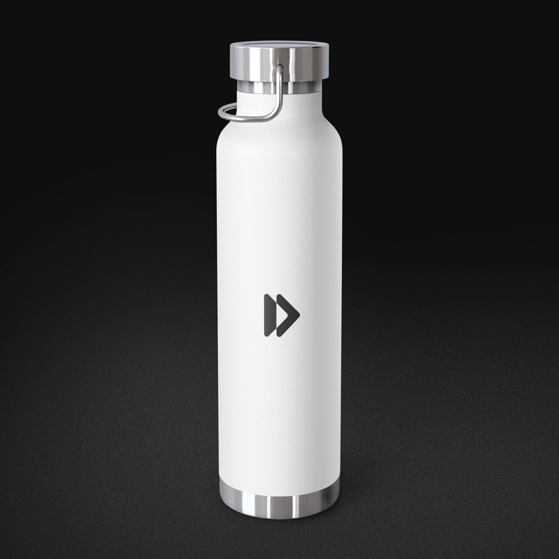 Loved. Forgiven. - Copper Insulated Bottle - BACK RLN LOGO