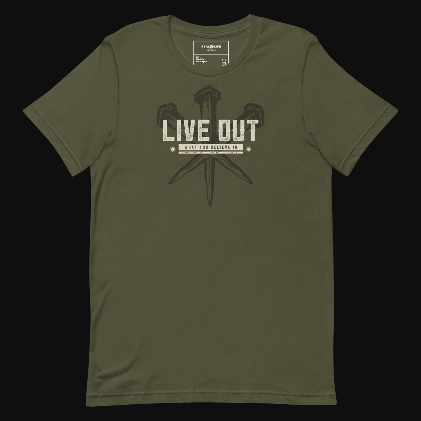 Live Out What You Believe In T-shirt