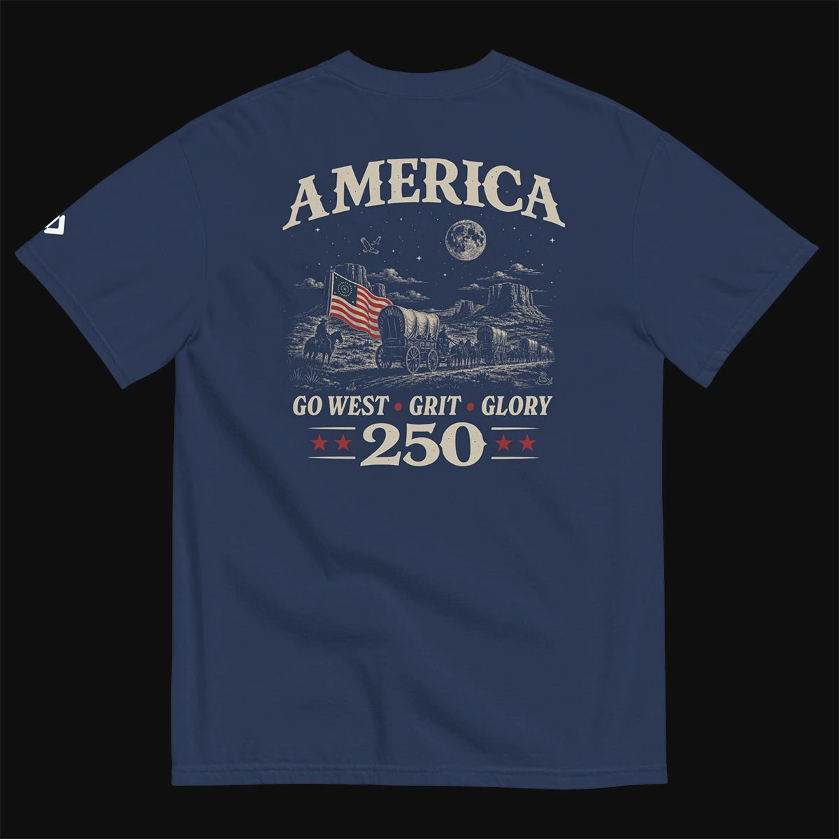 America — Go West, Grit & Glory T-Shirt