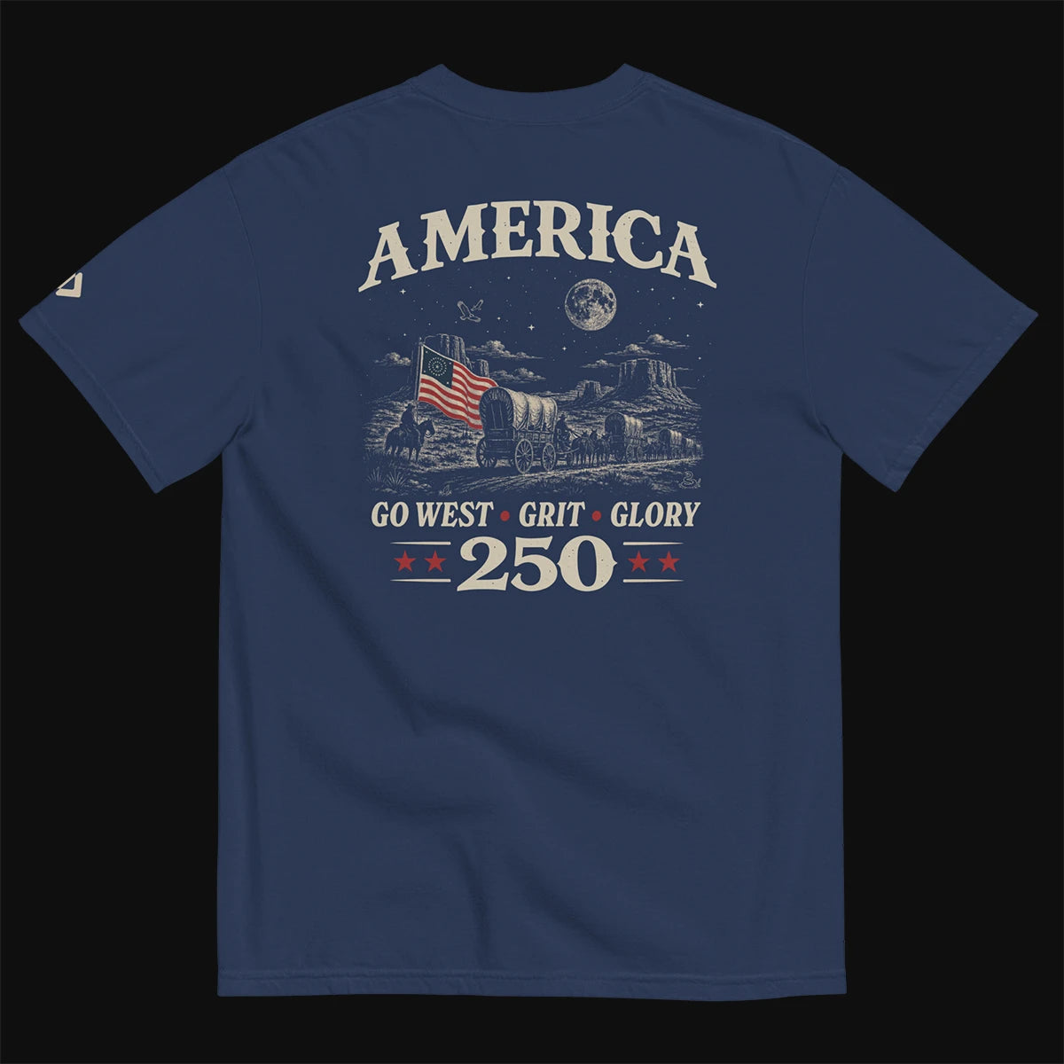 America — Go West, Grit & Glory T-Shirt