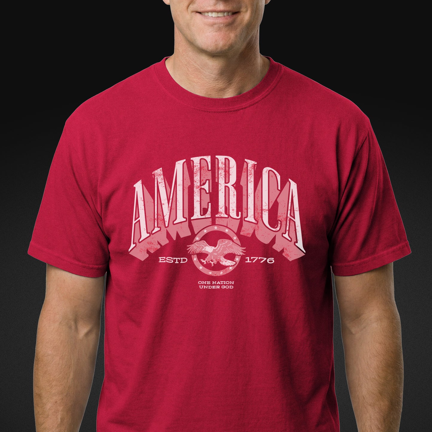 America 1776 — One Nation Under God - Red